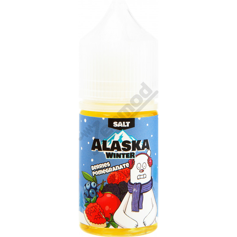 Фото и внешний вид — ALASKA WINTER SALT - Berries Pomegranate 30мл