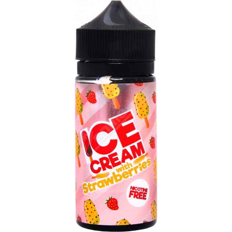 Фото и внешний вид — AVALON Ice Cream - with Strawberries 100мл