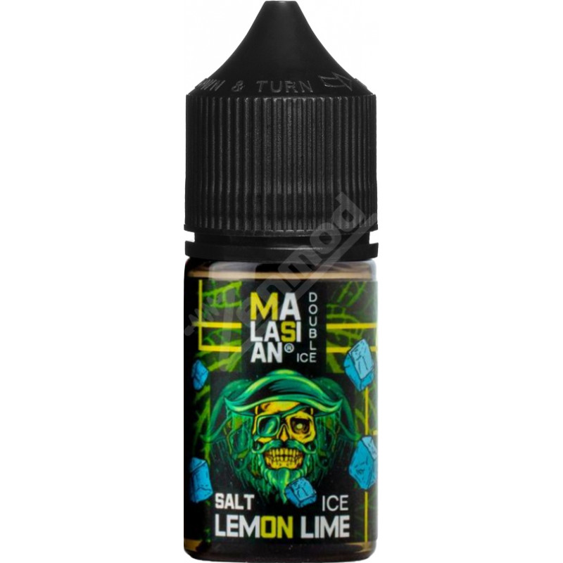 Фото и внешний вид — Blast MALASIAN DOUBLE ICE SALT - Lemon Lime 30мл