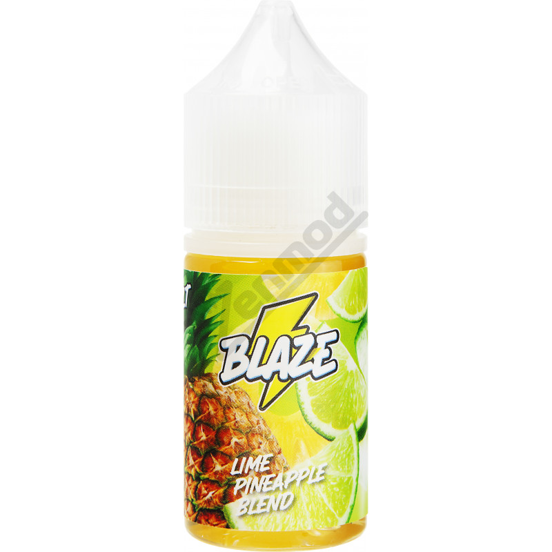 BLAZE SALT - Lime Pineapple Blend 30мл Фото и внешний вид — BLAZE SALT - Lime Pineapple Blend 30мл