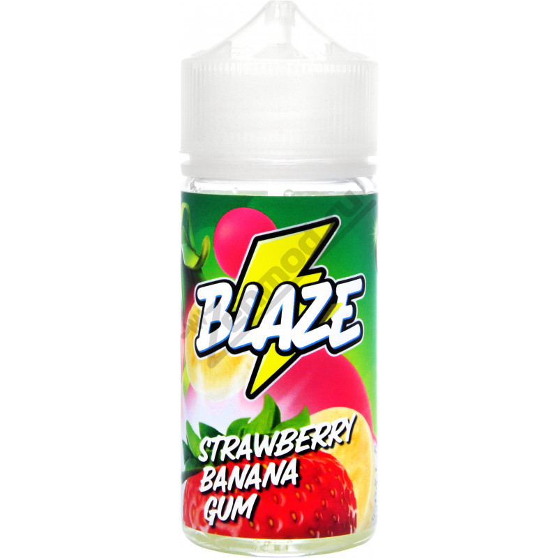 Фото и внешний вид — BLAZE - Strawberry Banana Gum 100мл