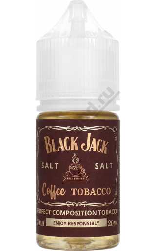 Black Jack SALT - Coffee Tobacco 30мл