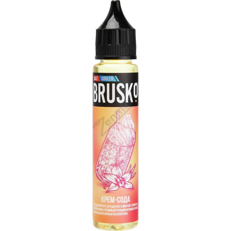 Фото и внешний вид — Brusko SALT - Крем-сода 30мл