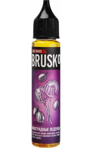 Brusko SALT - Виноградные леденцы 30мл