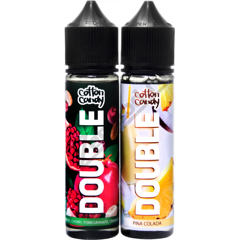 Фото и внешний вид — CC DOUBLE - Almond, Cherry, Pomegranate, Cranberry + Pina Colada 2x60мл
