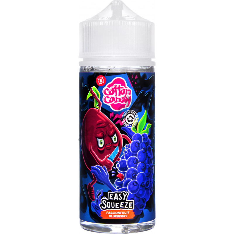 Фото и внешний вид — CC EASY SQUEEZE - Passionfruit-Blueberry 120мл