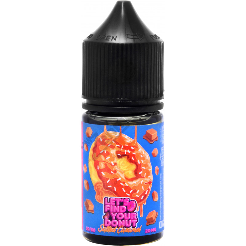 Фото и внешний вид — CC LETS FIND YOUR DONUT - Salted Caramel 30мл