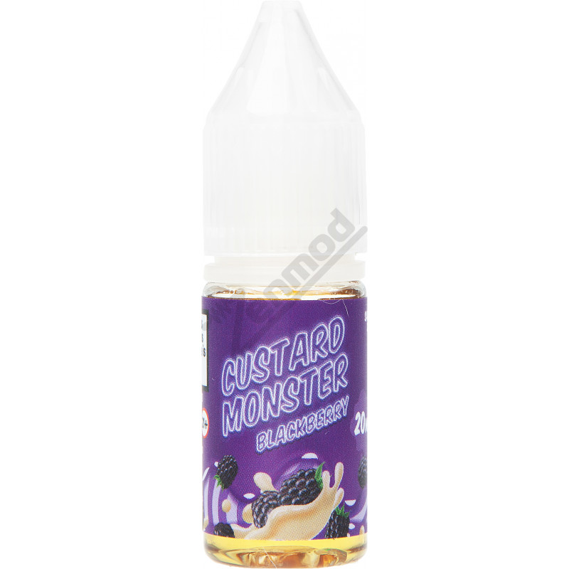 Фото и внешний вид — Custard Monster SALT - Blackberry 10мл