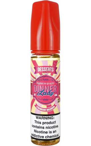 Dinner Lady Desserts - Strawberry Macaroon 60мл
