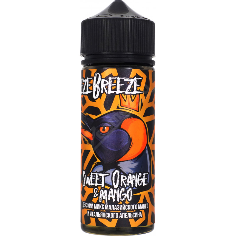 Фото и внешний вид — FREEZE BREEZE - Sweet Orange & Mango 120мл