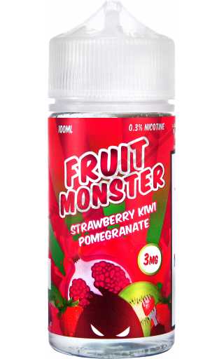 Fruit Monster - Strawberry Kiwi Pomegranate 100мл