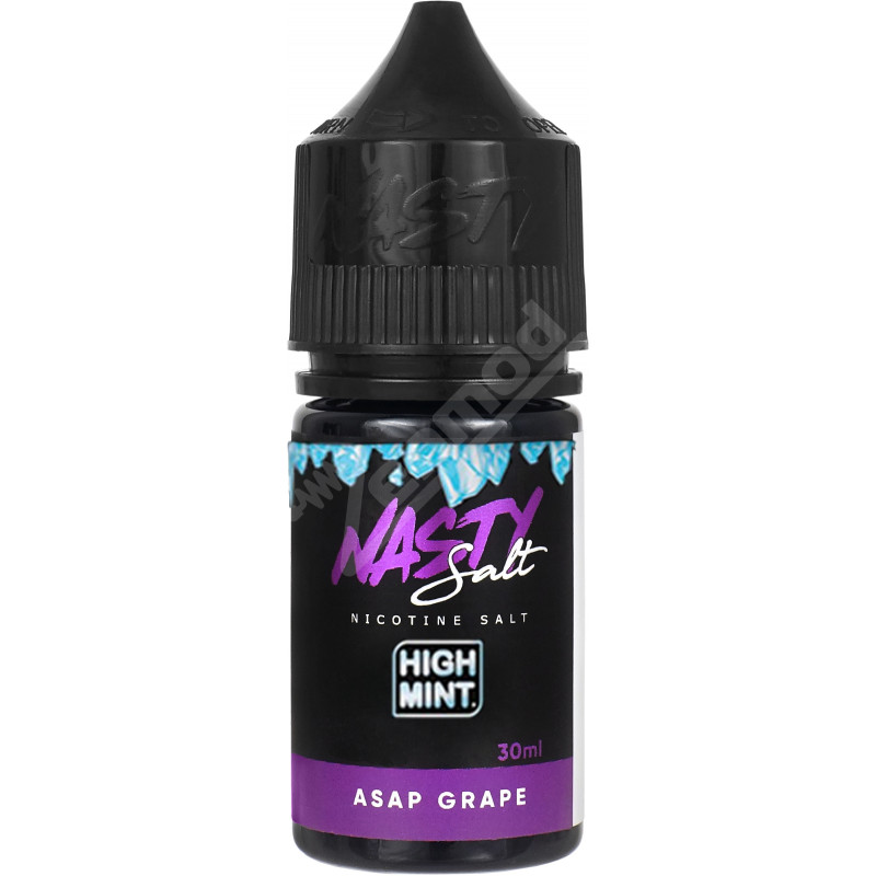 Фото и внешний вид — Nasty High Mint SALT - Asap Grape 30мл