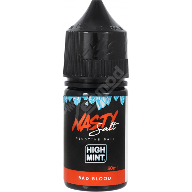 Фото и внешний вид — Nasty High Mint SALT - Bad Blood 30мл