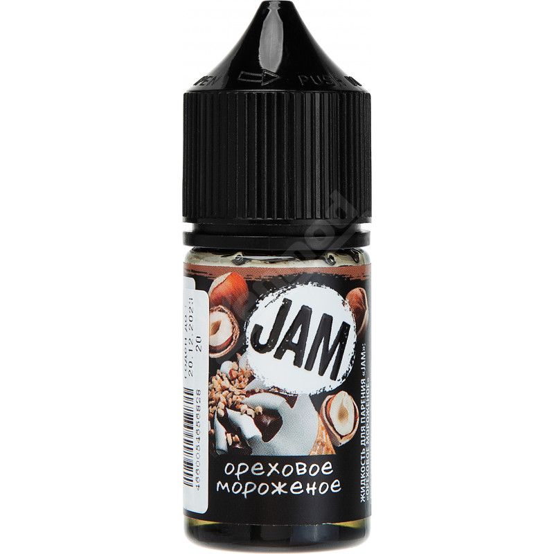 Фото и внешний вид — JAM SALT - Ореховое Мороженое 30мл