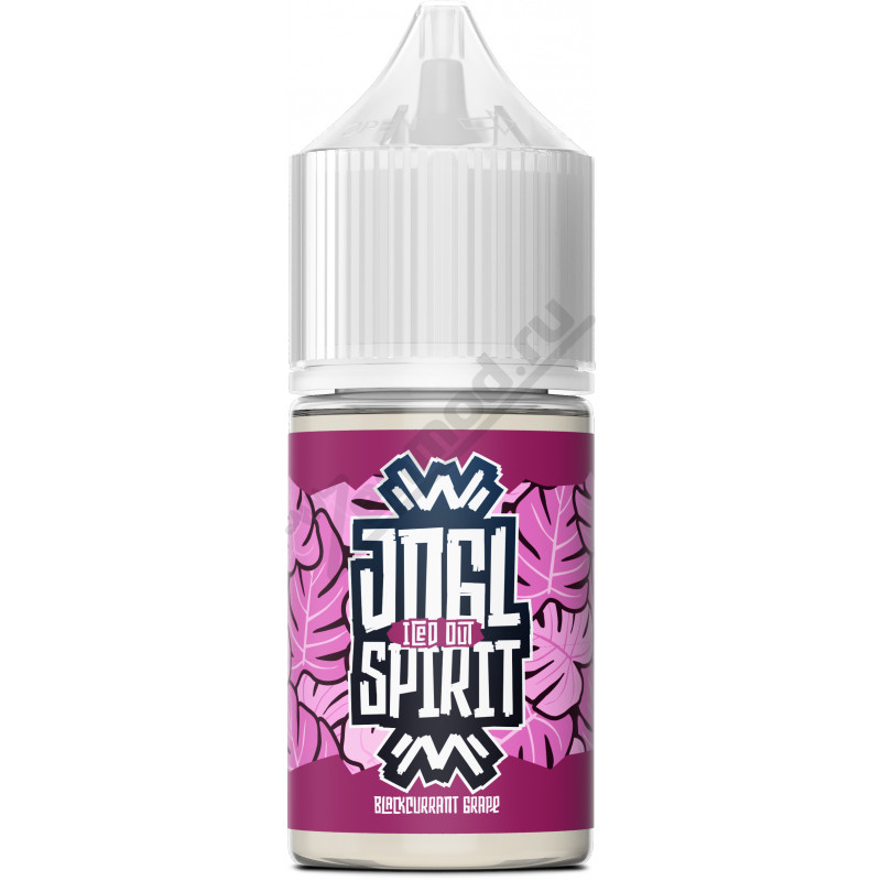 Фото и внешний вид — JNGL Spirit Iced Out SALT - Blackcurrant Grape 30мл