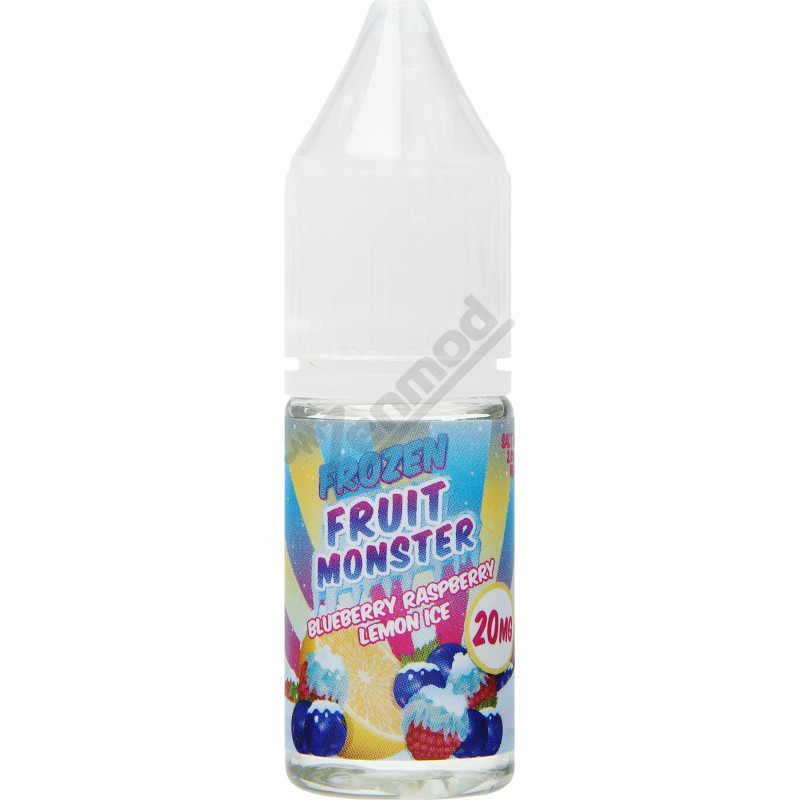 Фото и внешний вид — Fruit Monster Frozen SALT - Blueberry Raspberry Lemon Ice 10мл