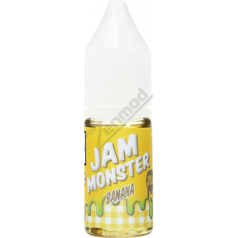 Фото и внешний вид — Jam Monster SALT - Banana 10мл
