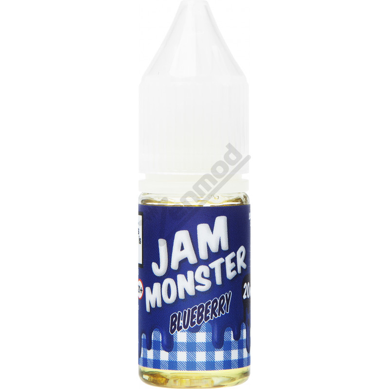 Фото и внешний вид — Jam Monster SALT - Blueberry 10мл