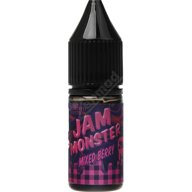 Фото и внешний вид — Jam Monster SALT - Mixed Berry 10мл