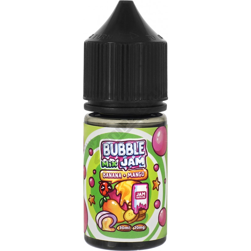 Фото и внешний вид — Bubble Jam Mix SALT - Banana Mango 30мл