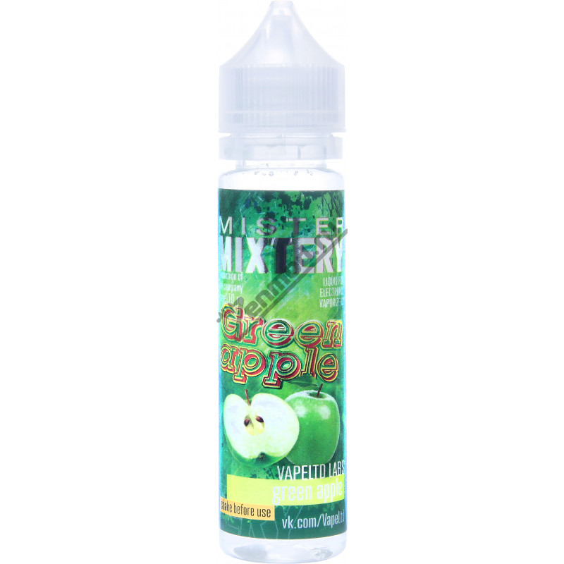 Фото и внешний вид — Mr. Mixtery - Green Apple 60мл