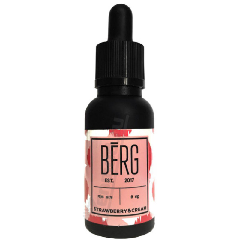 Фото и внешний вид — Berg - Strawberry and Cream 30мл