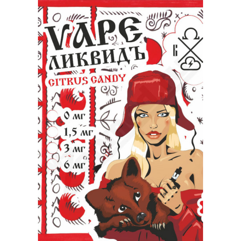 Фото и внешний вид — Vape Ликвидъ - Citrus Candy 30мл