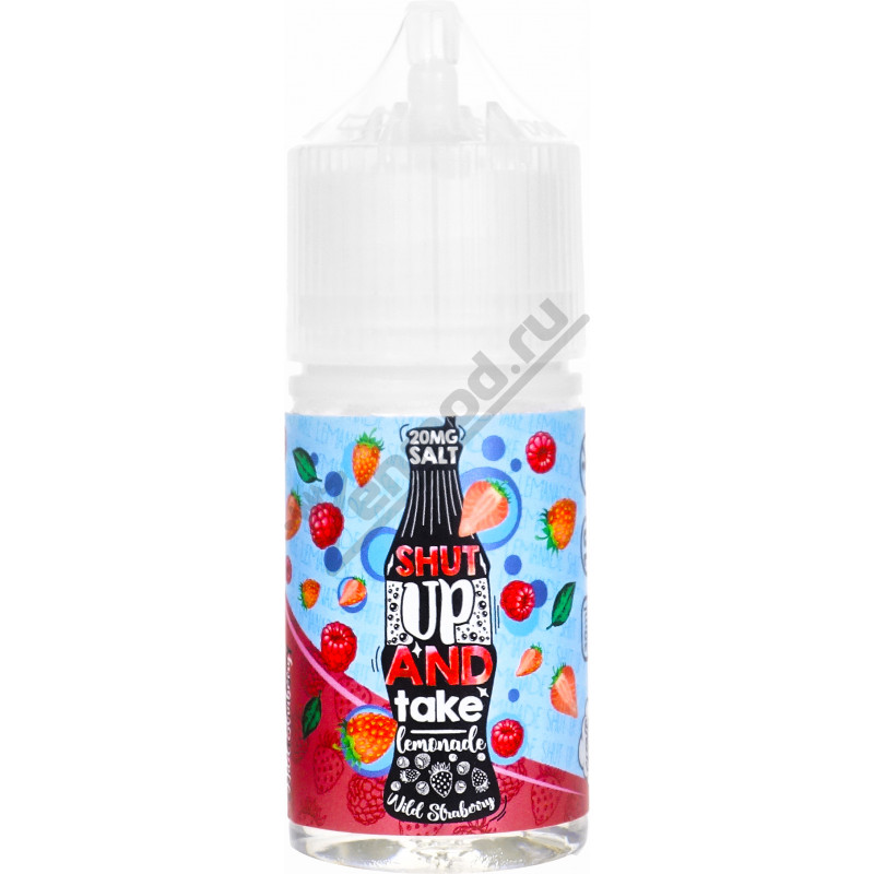 Фото и внешний вид — Shut Up and Take Lemonade SALT - Wild Strawberry 30мл