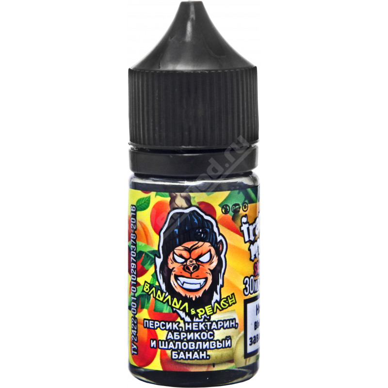 Фото и внешний вид — Frankly Monkey SALT - Banana and Peach 30мл