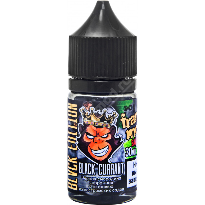 Фото и внешний вид — Frankly Monkey Black SALT - Black Currant 30мл