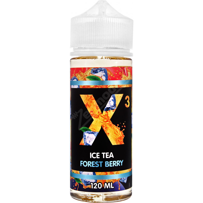 Фото и внешний вид — X-3 Ice Tea - Forest Berry 120мл