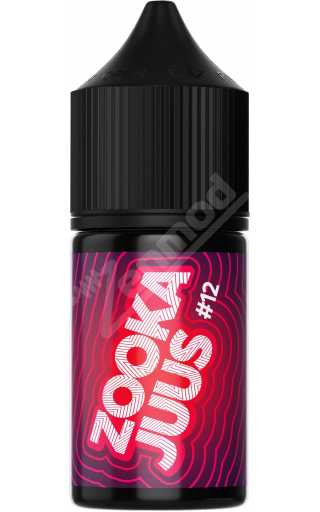 ZOOKA JUUS SALT - №12 Ледяная Черника, Сок Граната, Ваниль 30мл