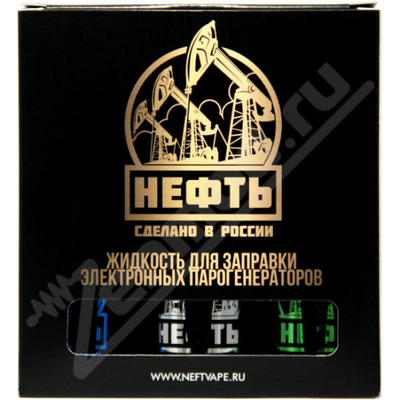 Фото и внешний вид — НЕФТЬ - X3 №1 Белые Ночи / Сказочная Тайга / Майские Праздники 3x30мл