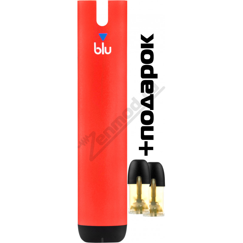 Фото и внешний вид — myblu Device Red + подарок: 2шт Tobacco Liquidpod 1.5мл 16мг