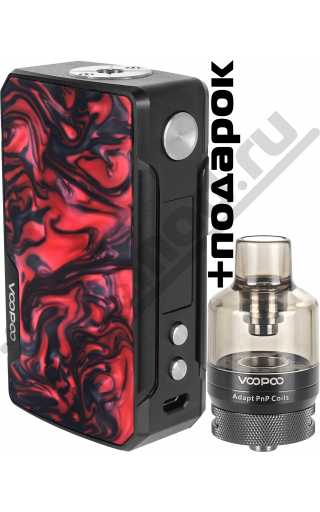VooPoo DRAG 2 + PnP KIT Refresh Edition Scarlet