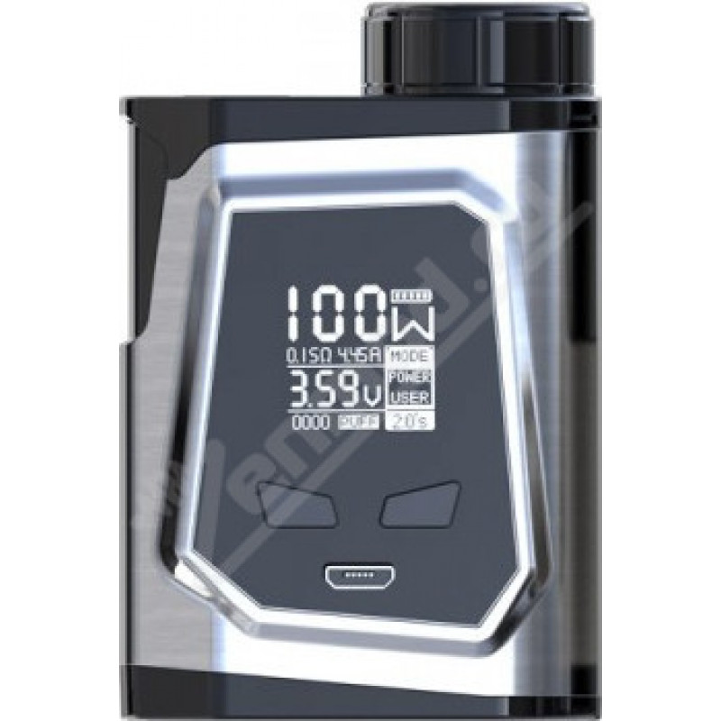 Фото и внешний вид — IJOY Capo 100W Silver, 21700 в комплекте