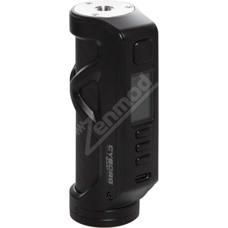 Фото и внешний вид — Lost Vape Cyborg Quest 100W Mod Matt Black Carbon Fiber